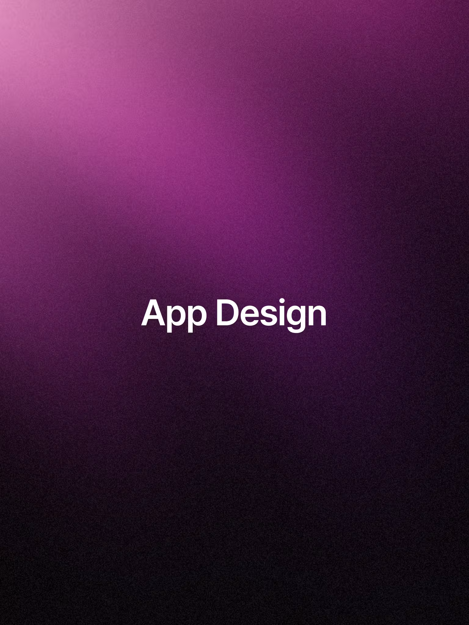 App Design